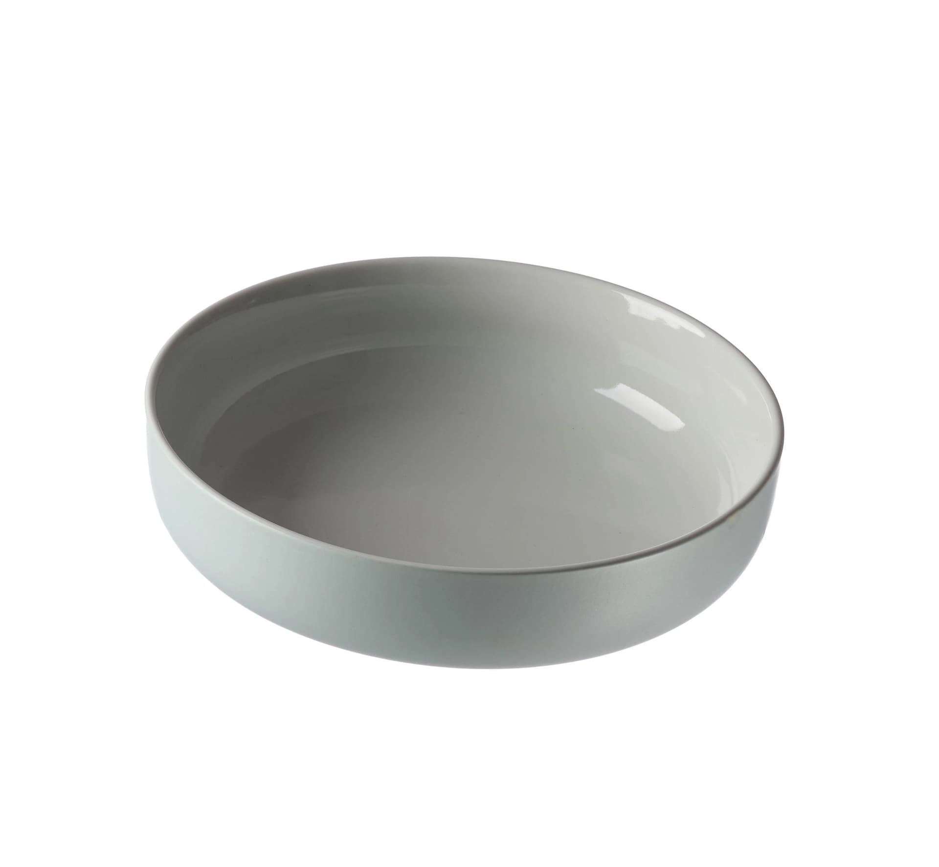 Schale JASPER Mint/Weiß Steinzeug