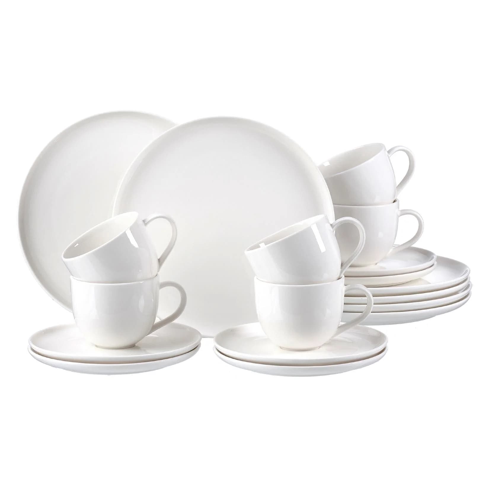 Ritzenhoff & Breker Kaffeeservice Skagen 18-teilig Weiß