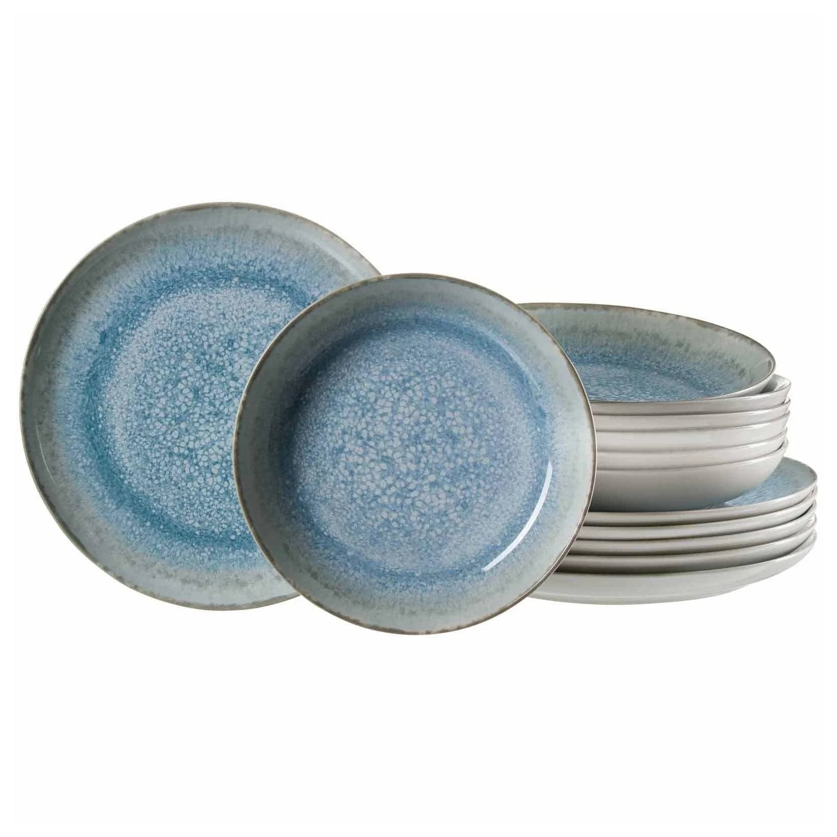 Ritzenhoff & Breker Tafelservice Oslo 12er Set Blau Modern