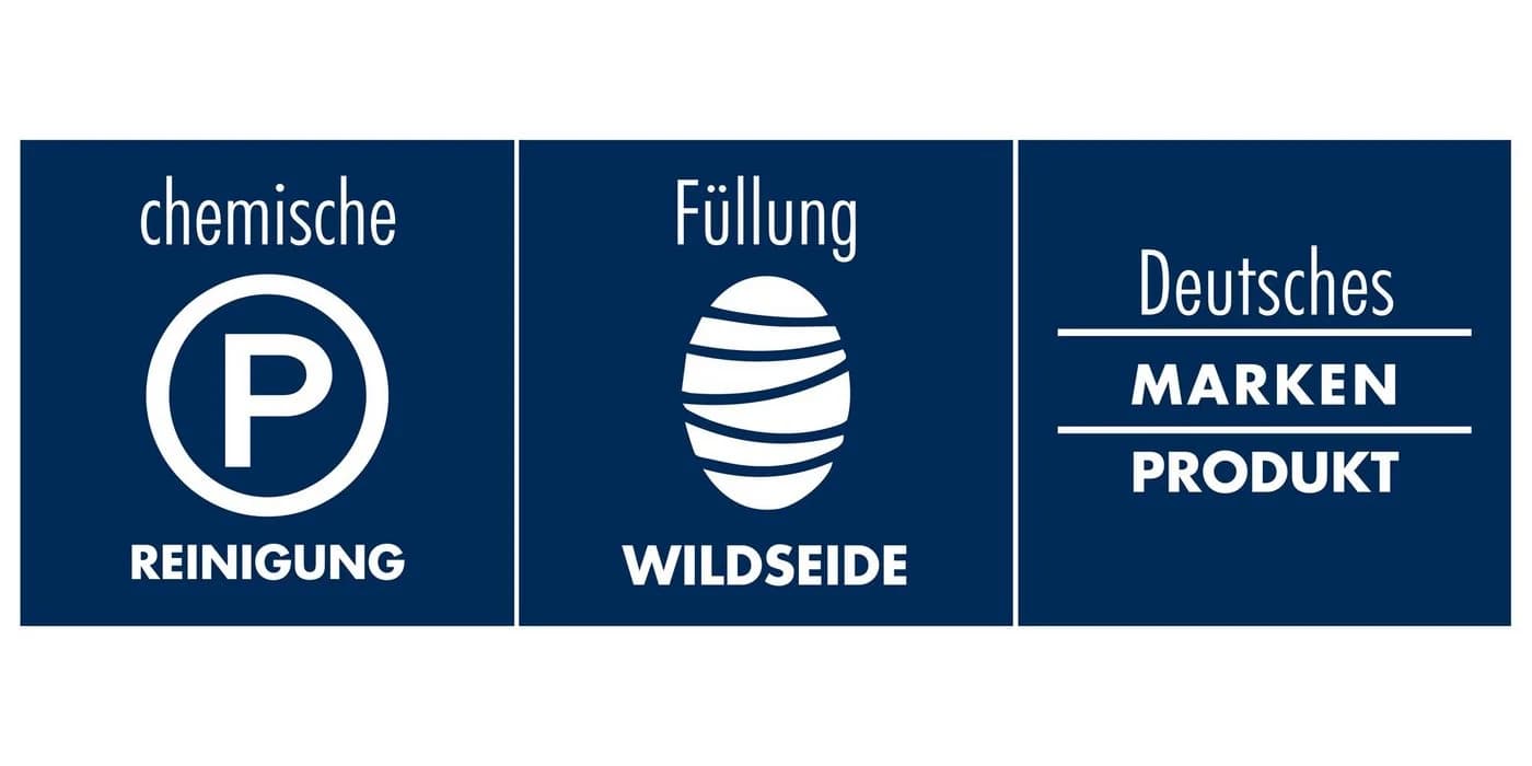 Irisette Naturfaserbettdecke Sommersteppbett Wildseide Baumwolle