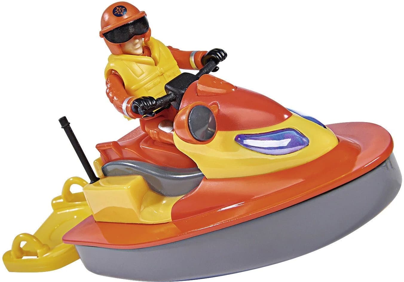 SIMBA Feuerwehrmann Sam Juno Jet Ski mit Figur - Wassereinsatz