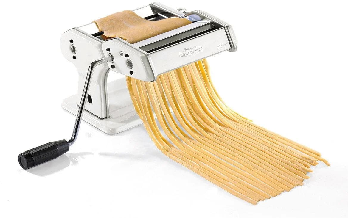 GEFU Pasta Perfetta Nudelmaschine Silber Weiß