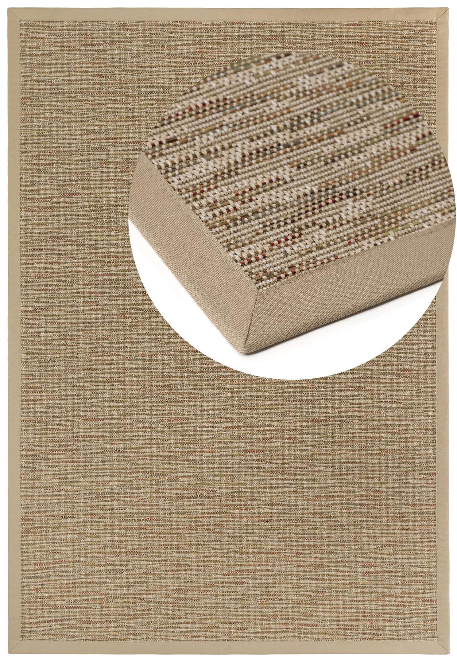 DEKOWE Basic S2 Multi Teppich Beige Sisaloptik 200x290cm