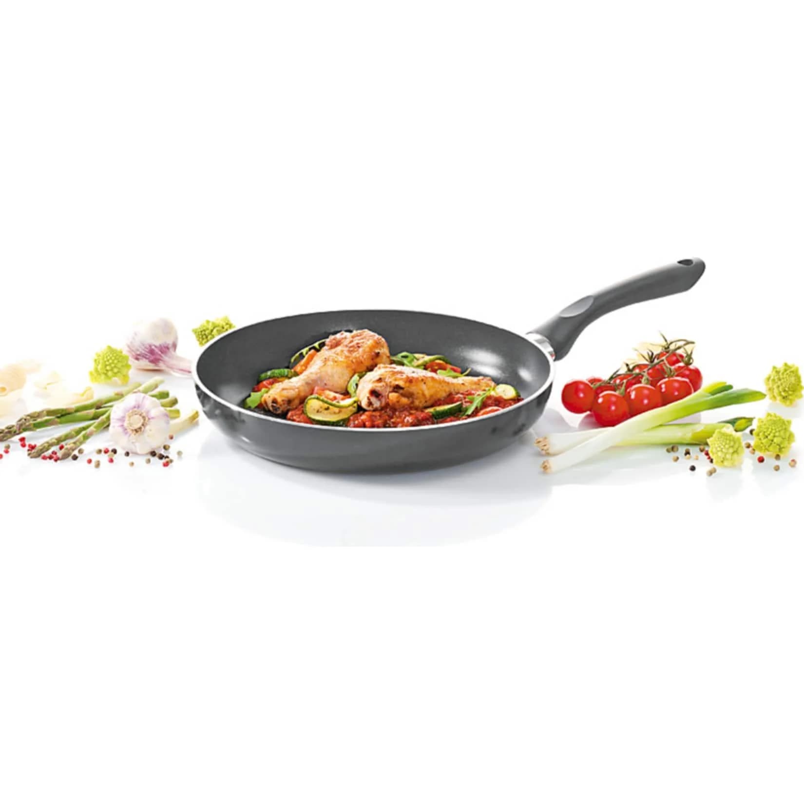 SONSTIGE Pfanne flach 28 cm Venezia Antihaftversiegelt Aluminium