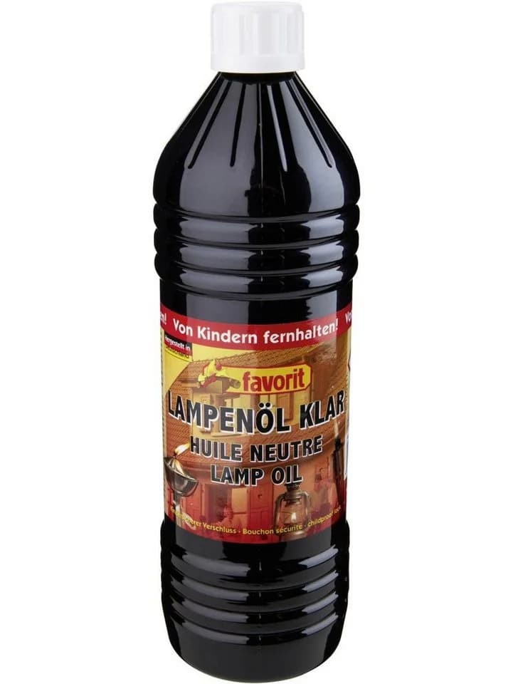 Favorit Lampenöl klar 1 L - Geruchlos & Rußfrei