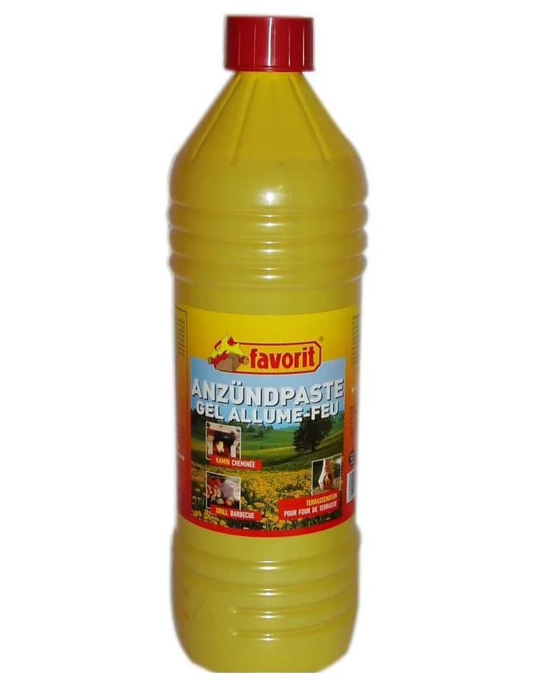 ALSCHU Anzünde-Gel 1 Liter Nachhaltig mit Spritzausgießer