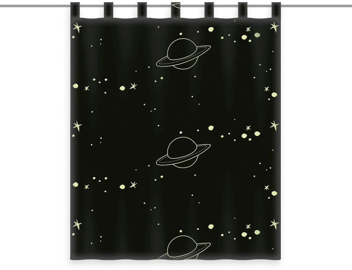 Peppa Pig Vorhang Glow in the Dark Blau 140x160cm