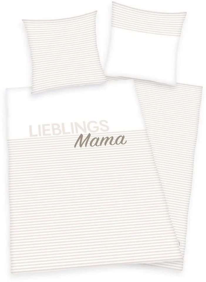 Herding Lieblings-Mama Bettwäsche-Set Baumwolle