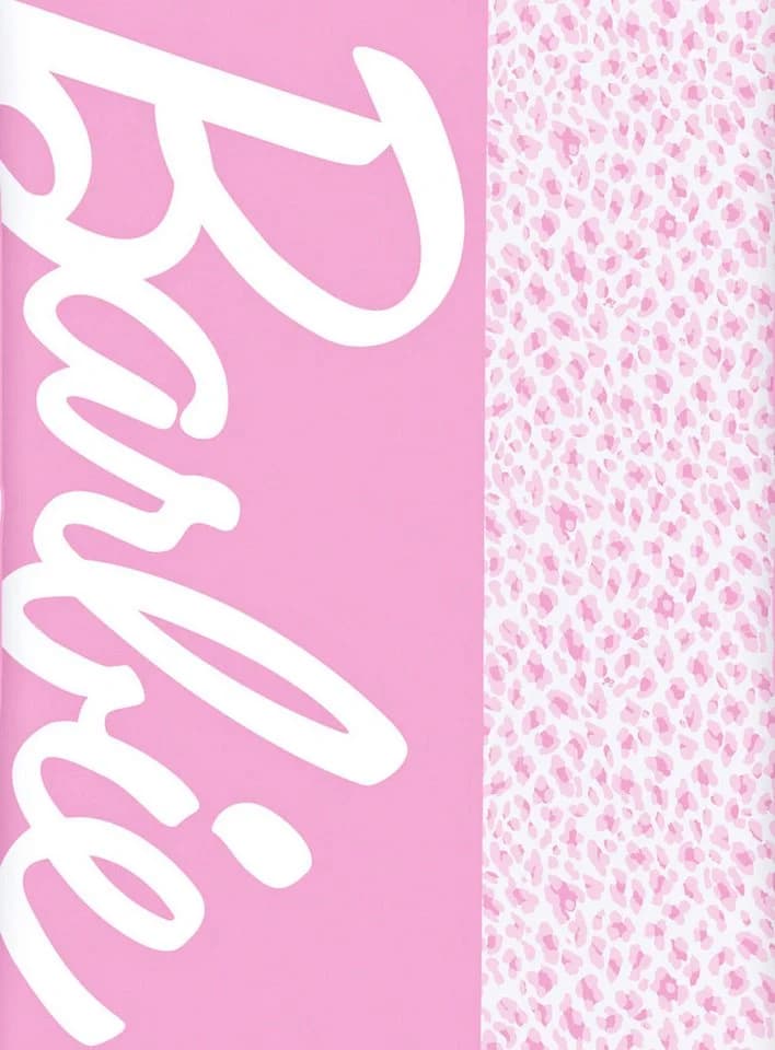 Herding Barbie Jugendbettwäsche Rosa Weiß 135x200cm
