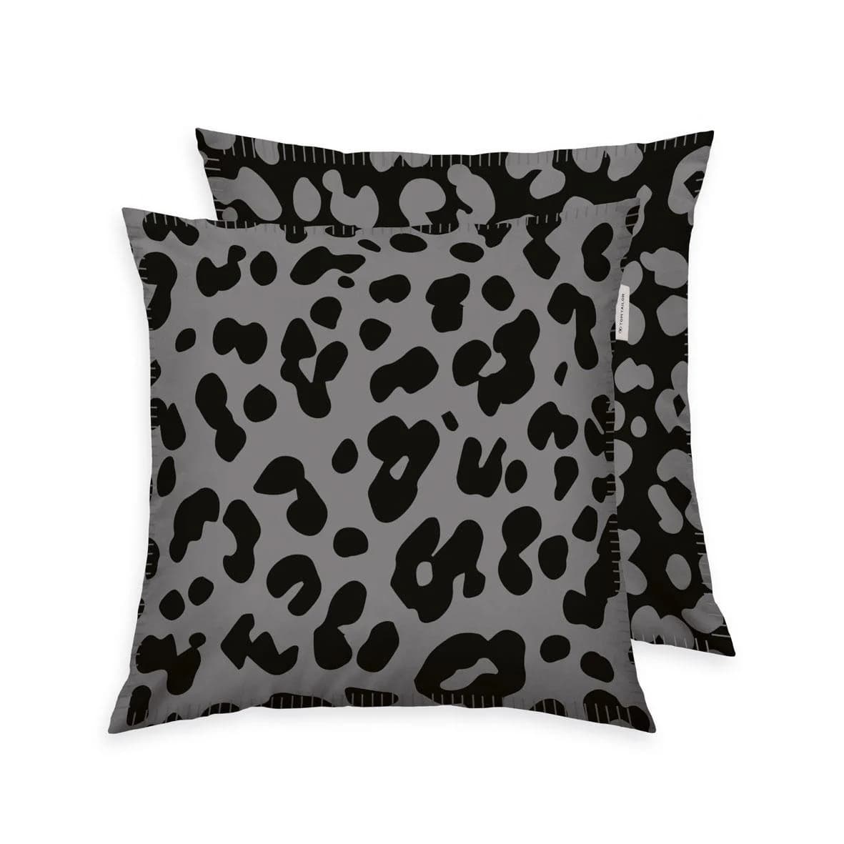 Kissenhülle TOM TAILOR Jaquard Moody Grey & Schwarz Jacquard-Gewebe