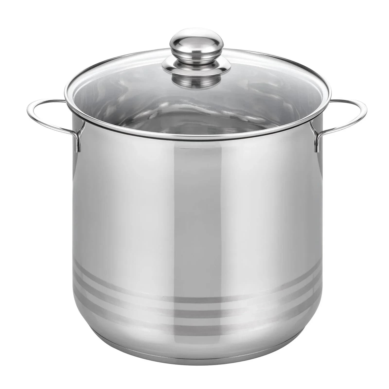 ELO Basic Kochtopf Brillant Silber 9 Liter Induktion