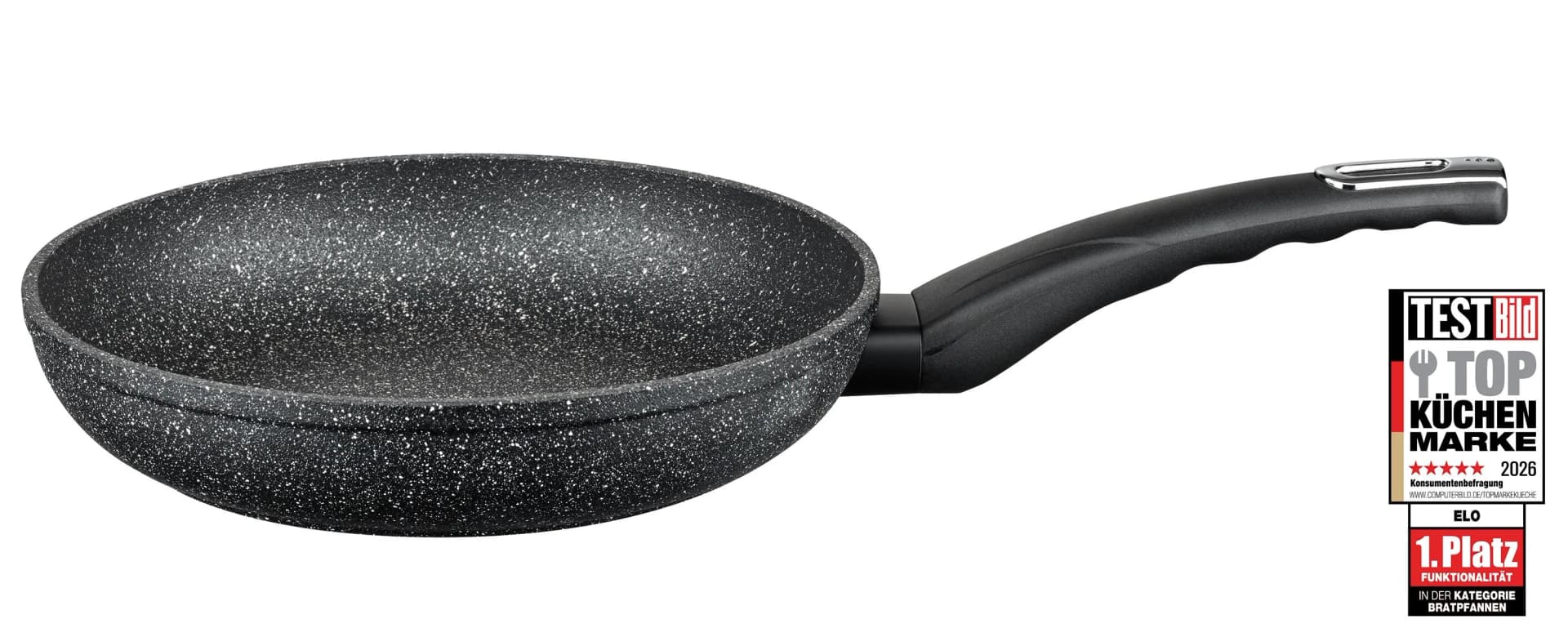Bratpfanne ELO Granit Evolution 24cm Schwarz