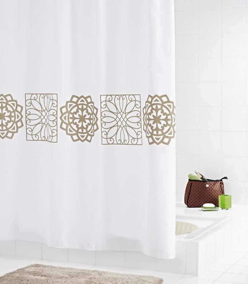 Ridder Duschvorhang Tunis Beige 180 cm