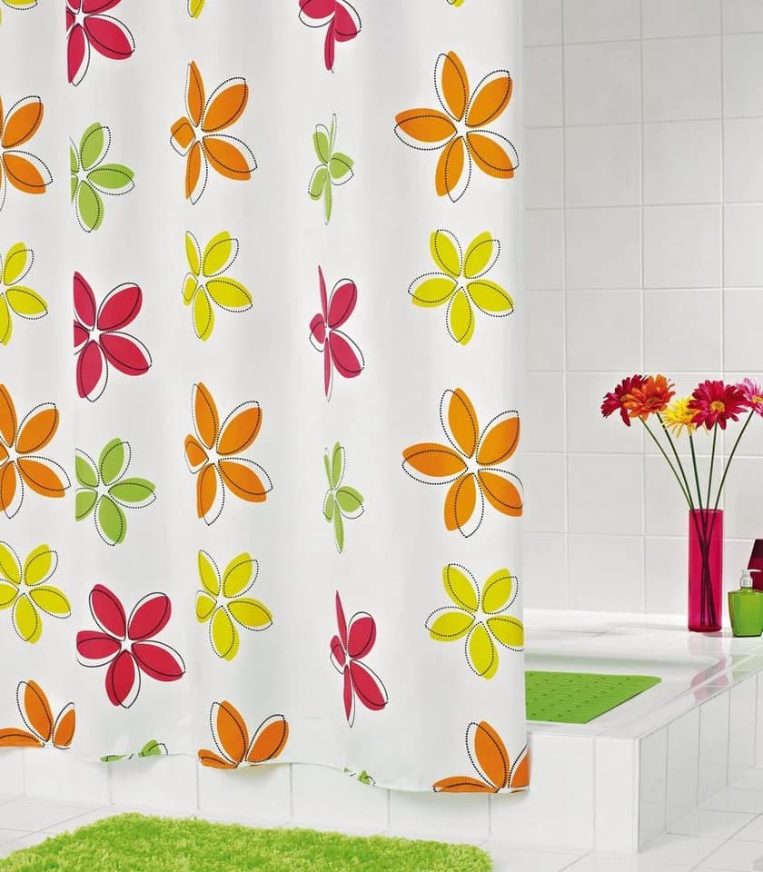 Ridder Duschvorhang Fleur multicolor 180 cm