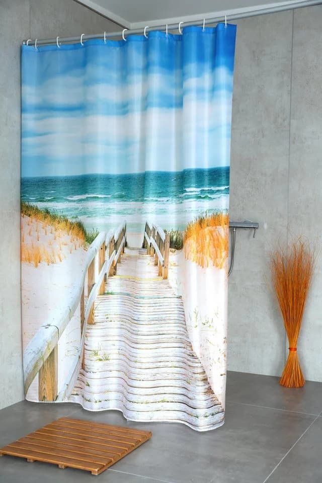 Ridder Duschvorhang Nordsee Multicolor 180 cm