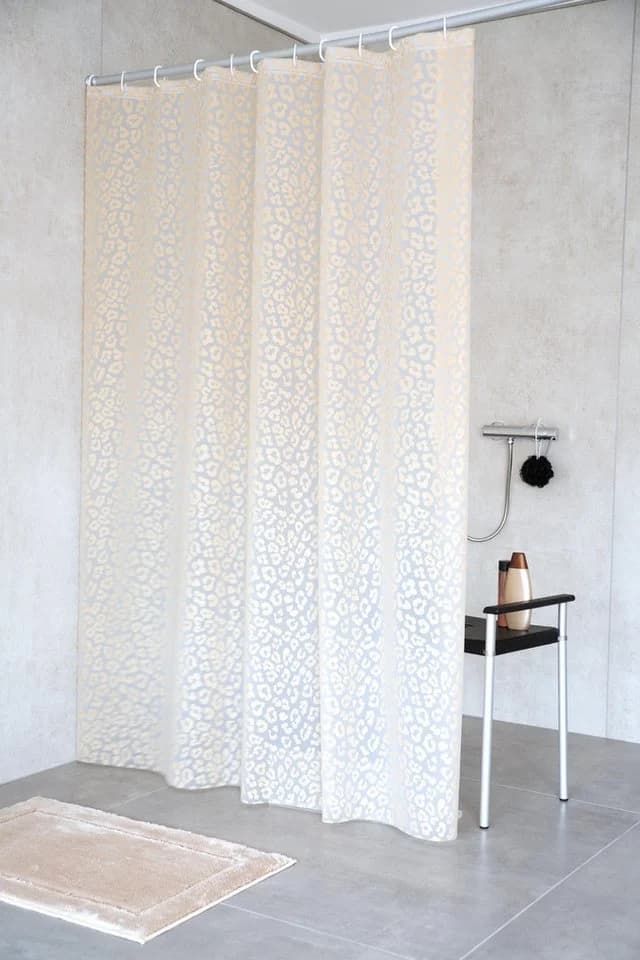 Ridder Duschvorhang Pardo Semitransparent-Beige 120 cm