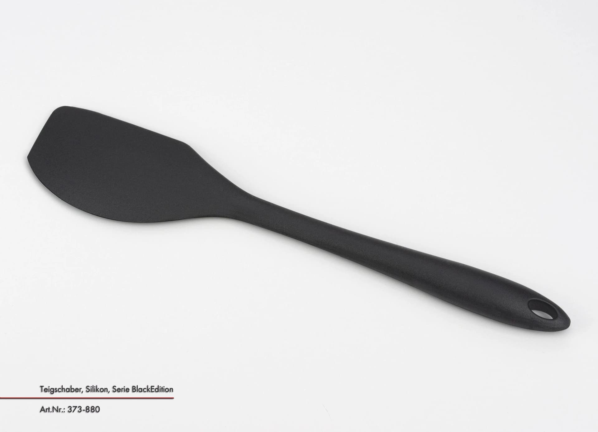 Teigschaber JUSTINUS BLACK EDITION Silikon Schwarz