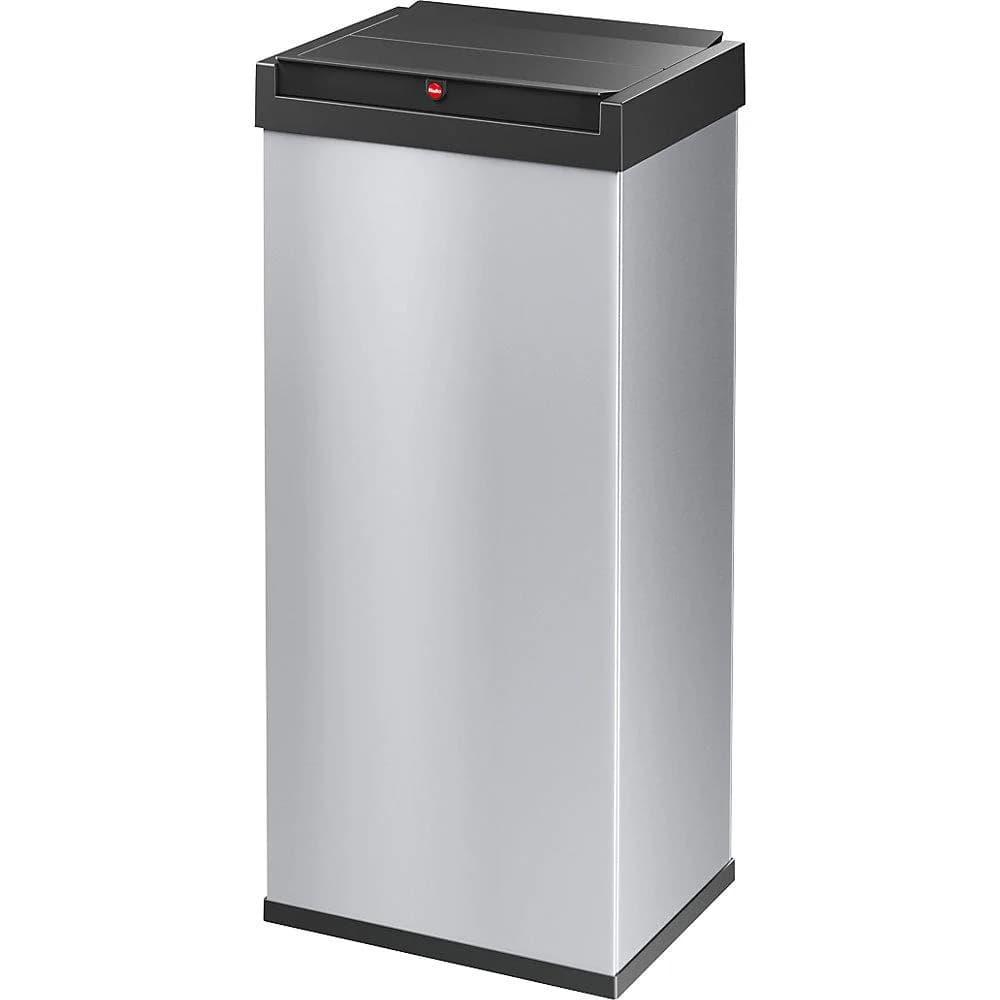 Hailo Mülleimer Big-Box Swing XL 52 l Edelstahl Schwarz