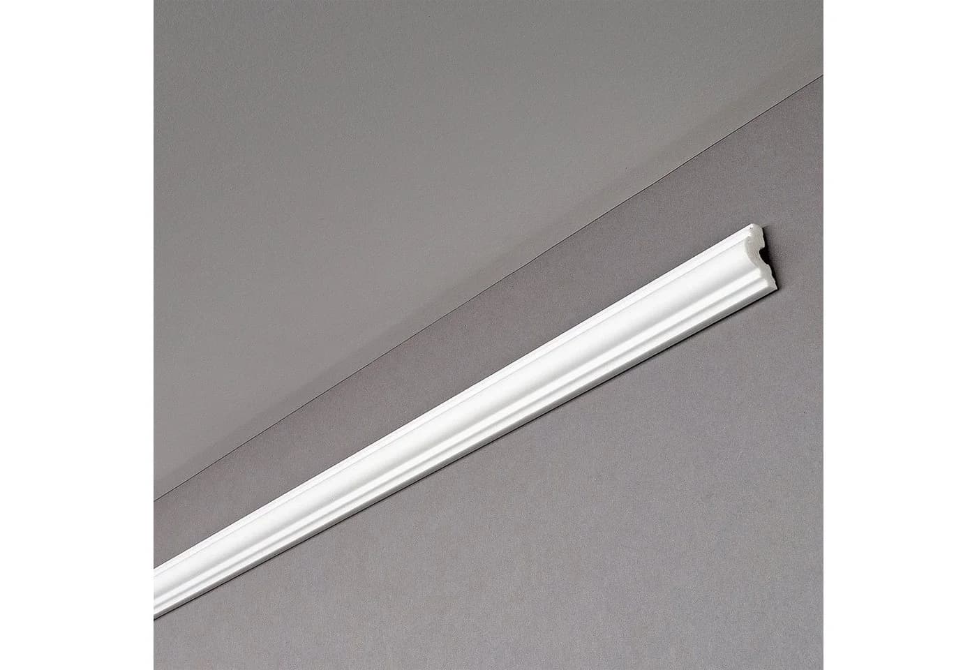 Decosa Wandleiste Melissa Weiß 25mm x 2m Polystyrol