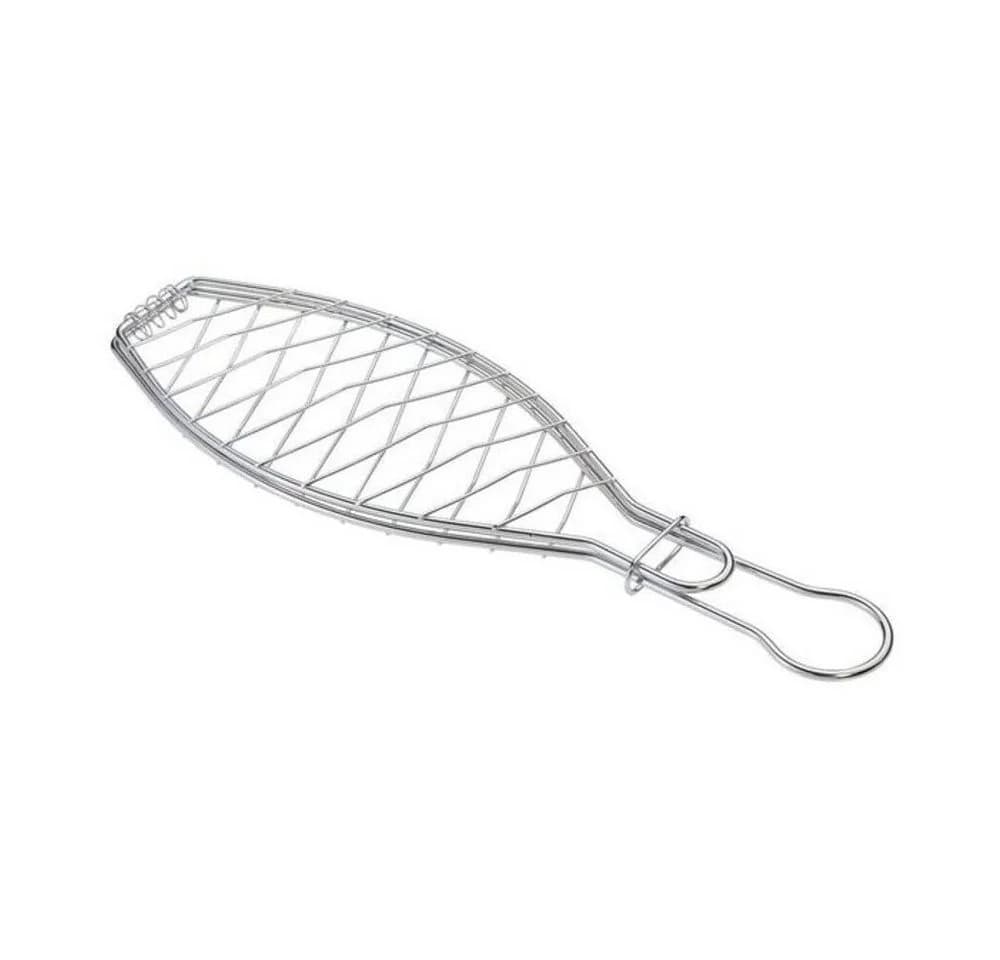 Küchenprofi Fischgrillzange Easy 43 cm Metall Silber