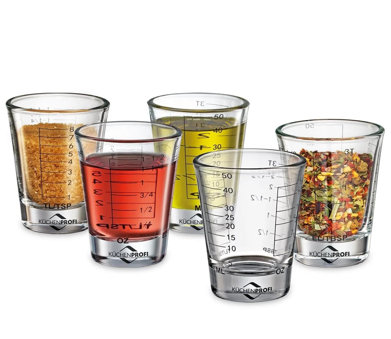 Küchenprofi Mini-Messbecher 50 ml Transparent