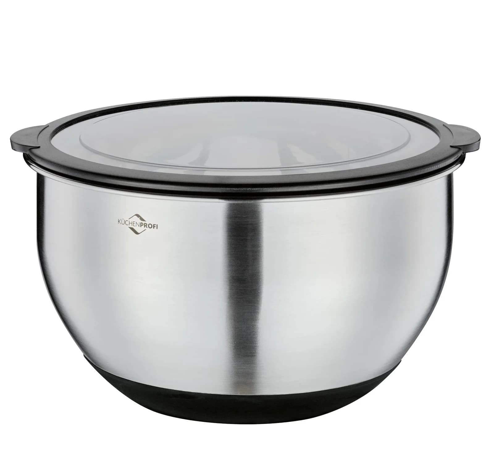 Küchenprofi Schüssel Deluxe Schwarz/Silber 4,5 Liter