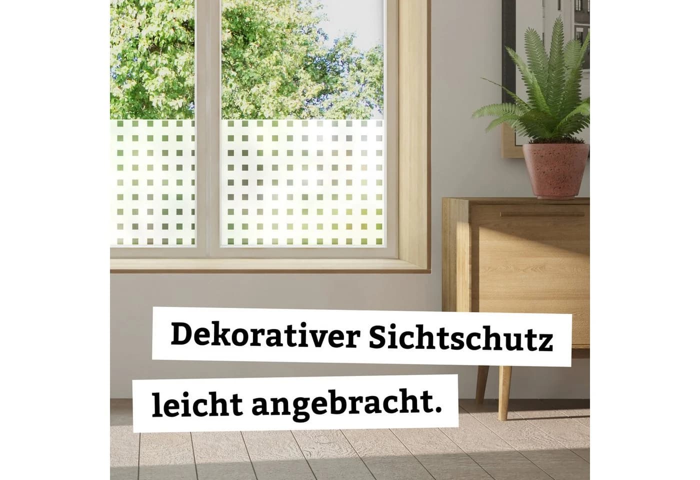 d-c-fix Caree Sichtschutzfolie Fenster Deko selbsthaftend