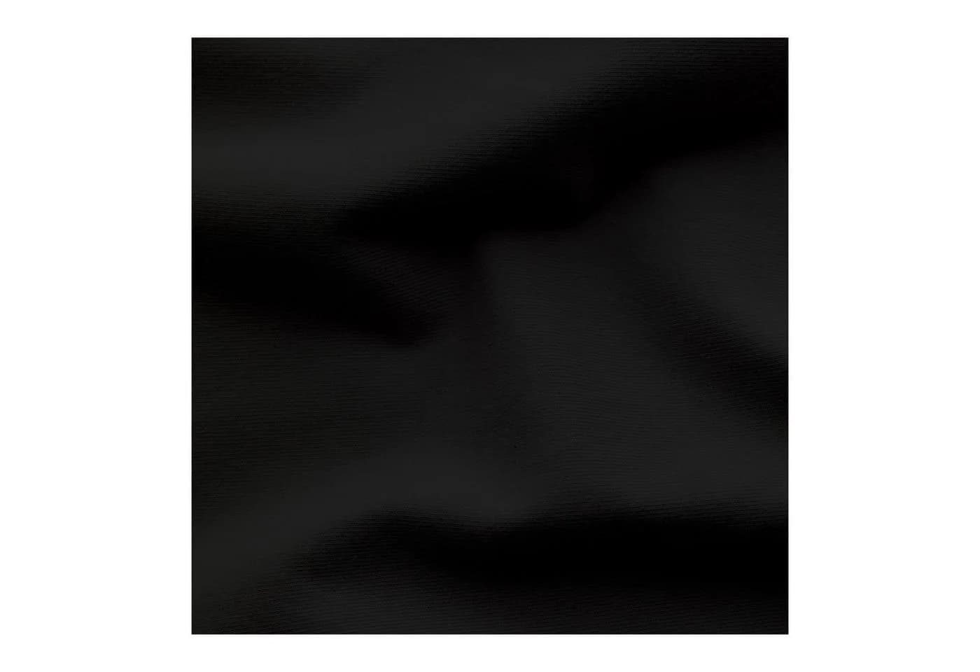 Schlafgut Spannbettlaken Pure Topper Bio-Baumwolle Schwarz