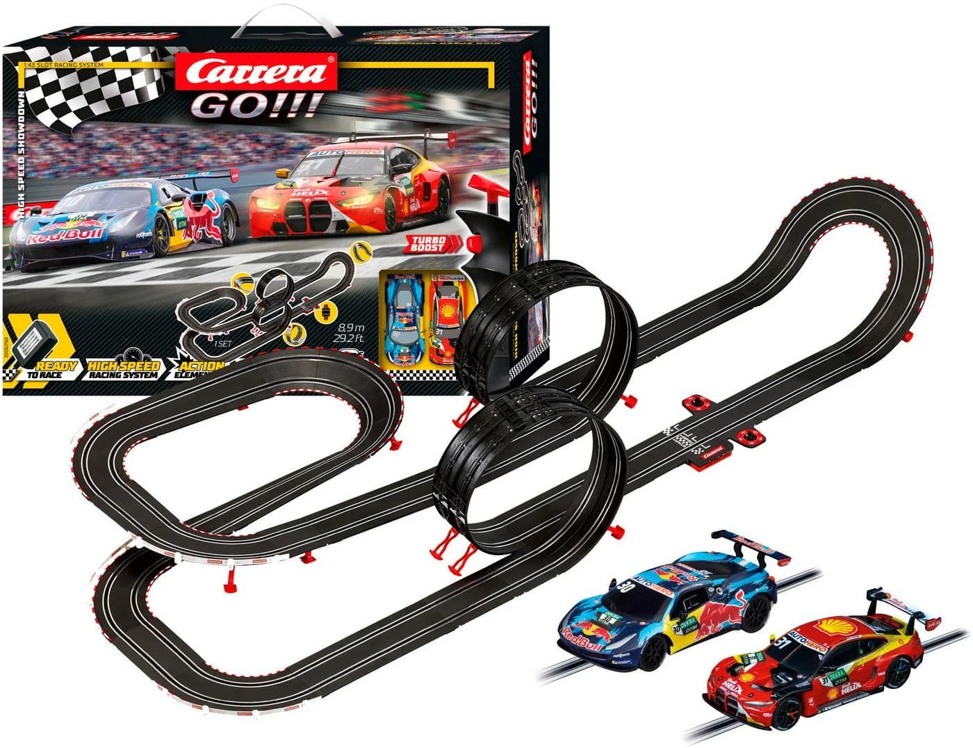 Carrera GO!!! DTM High Speed Showdown Autorennbahn Bunt