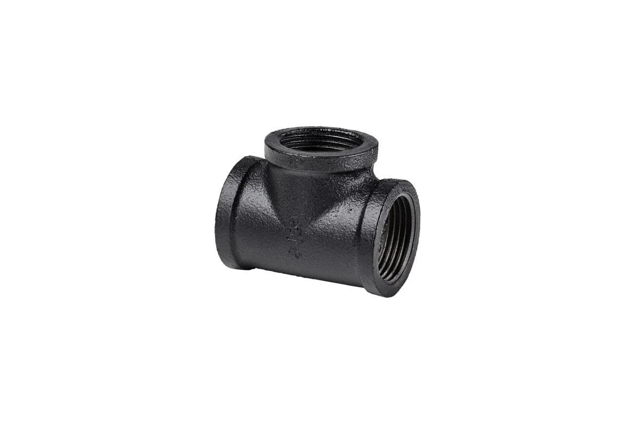 Dolle T-Verbinder für Pipe-Regalsystem 20 mm Schwarz Matt