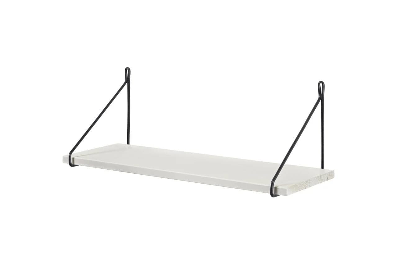 Dolle Wandregal Filo 60 x 20 cm Weiß/Schwarz