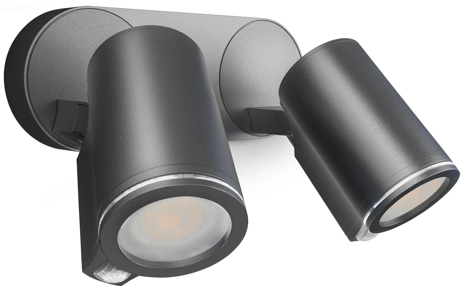 STEINEL Spot Duo SC LED-Strahler 2-flammig Dunkelgrau/Weiß