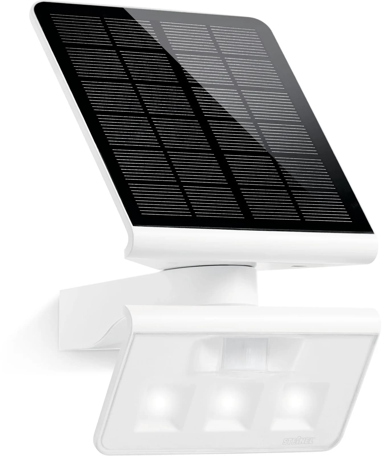 STEINEL XSolar L-S Solar-LED-Außenwandlampe Weiß