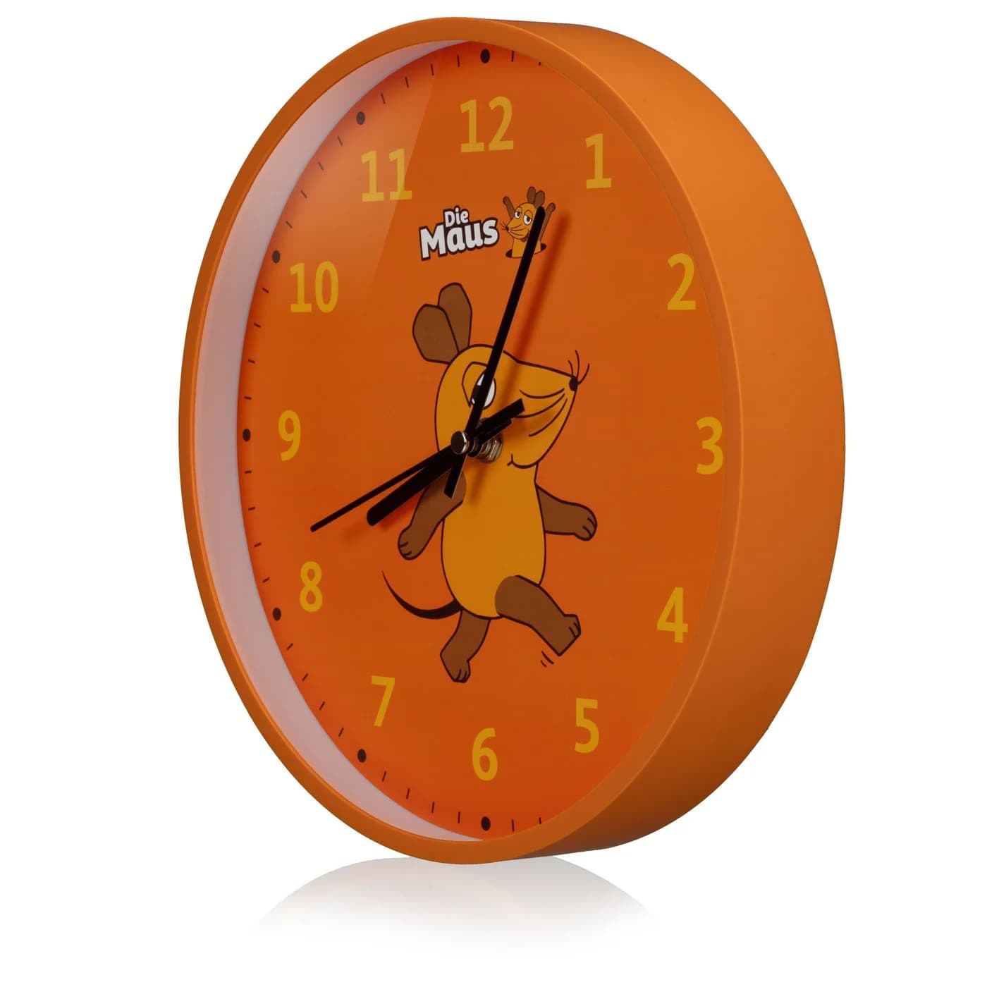 Die Maus Kinderwanduhr 25 cm Kunststoff