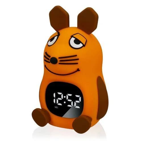 DieMaus Kinderwecker Lichtwecker mit Aufwachlicht und Nachtlicht - Bunt
