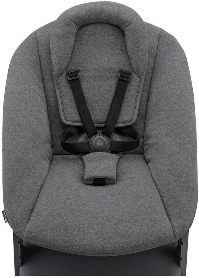 Hauck Hochstuhl Alpha Newborn Set Plus Anthrazit mit Aufsatz