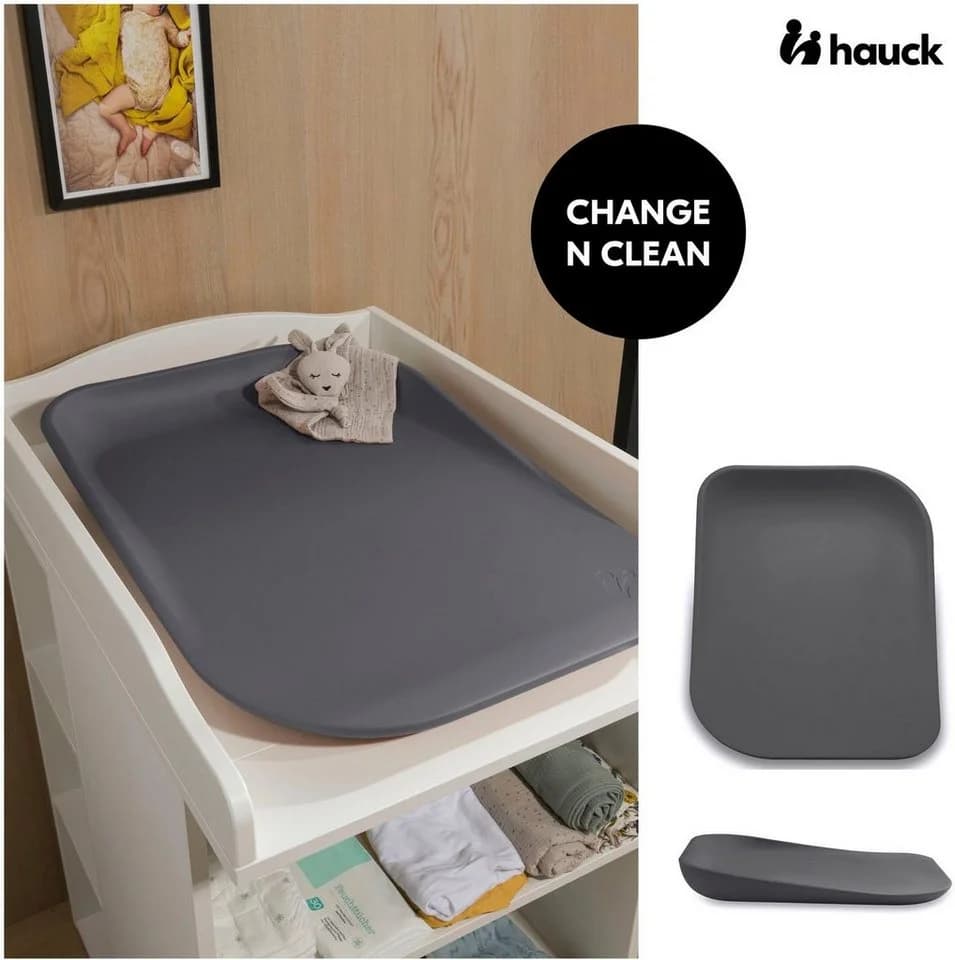 HAUCK Wickelauflage Change N Clean Grau