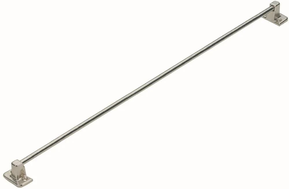 Hettich Krawattenhalter 400 mm Stahl vernickelt zum Anschrauben