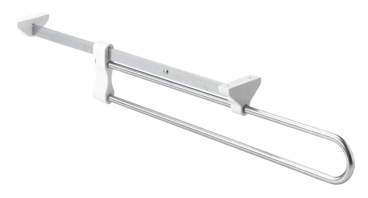 Hettich Kleiderbügelhalter ausziehbar 350 mm verchromt