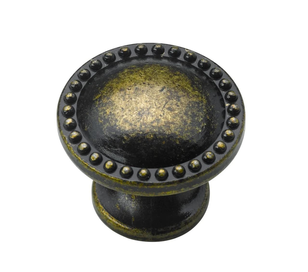 Hettich Möbelknopf Zinkdruckguss gold Ø 28 mm