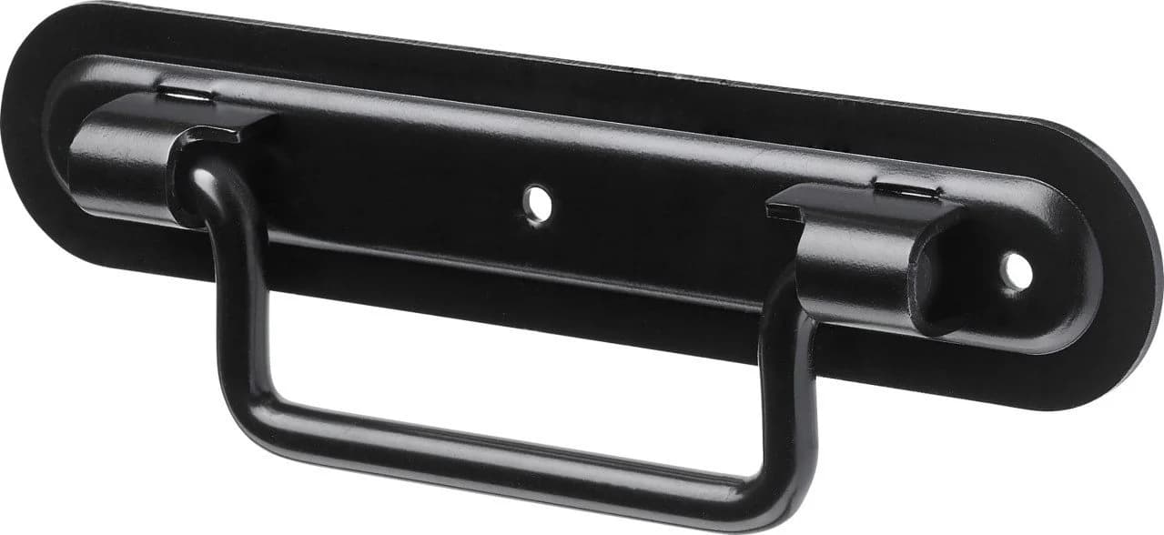 Hettich Kistengriff Stahl 162 mm schwarz