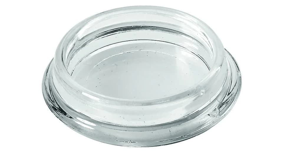 Hettich Möbeluntersetzer rund Ø 30 mm Kunststoff transparent