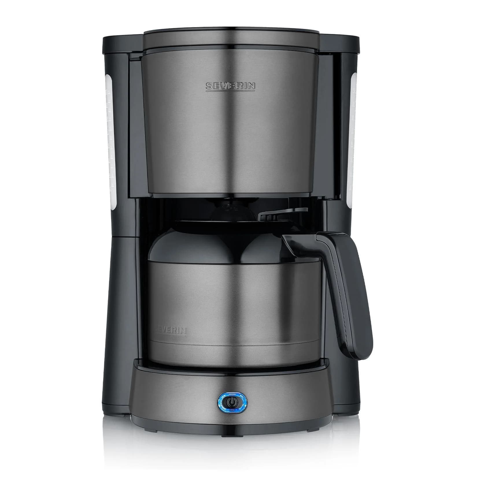 SEVERIN KA 9343 Filterkaffeemaschine mit Edelstahl-Thermoskanne