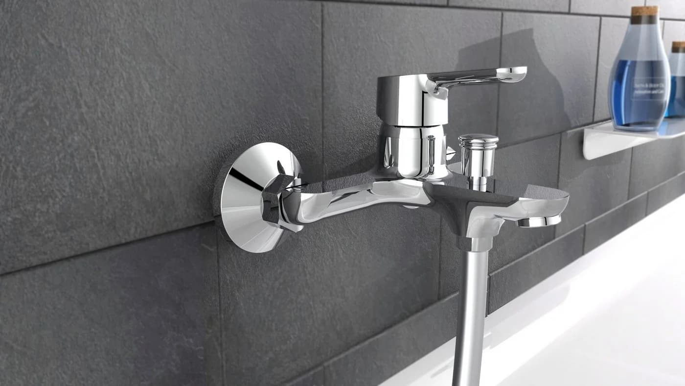 Schütte Wannenarmatur Vico Mischbatterie Badewanne Chrom