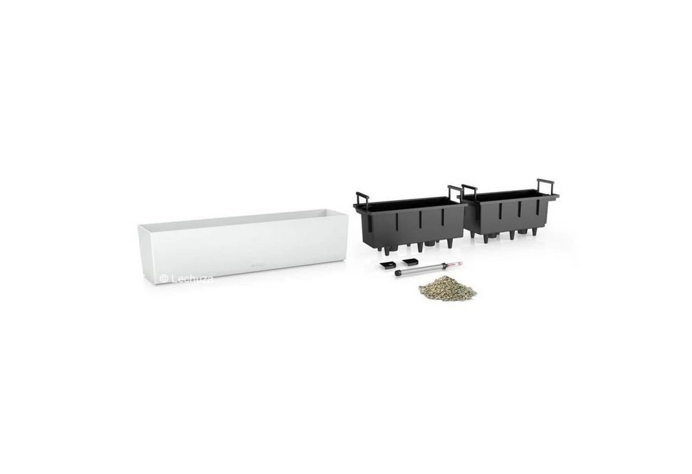 Lechuza® Balkonkasten Balconera Color 80 Weiß