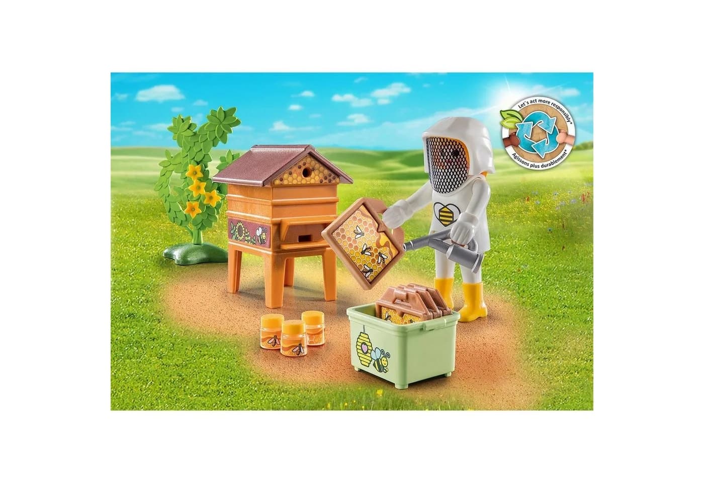 Playmobil 71253 Country Imkerin mit Bienenstock und Smoker