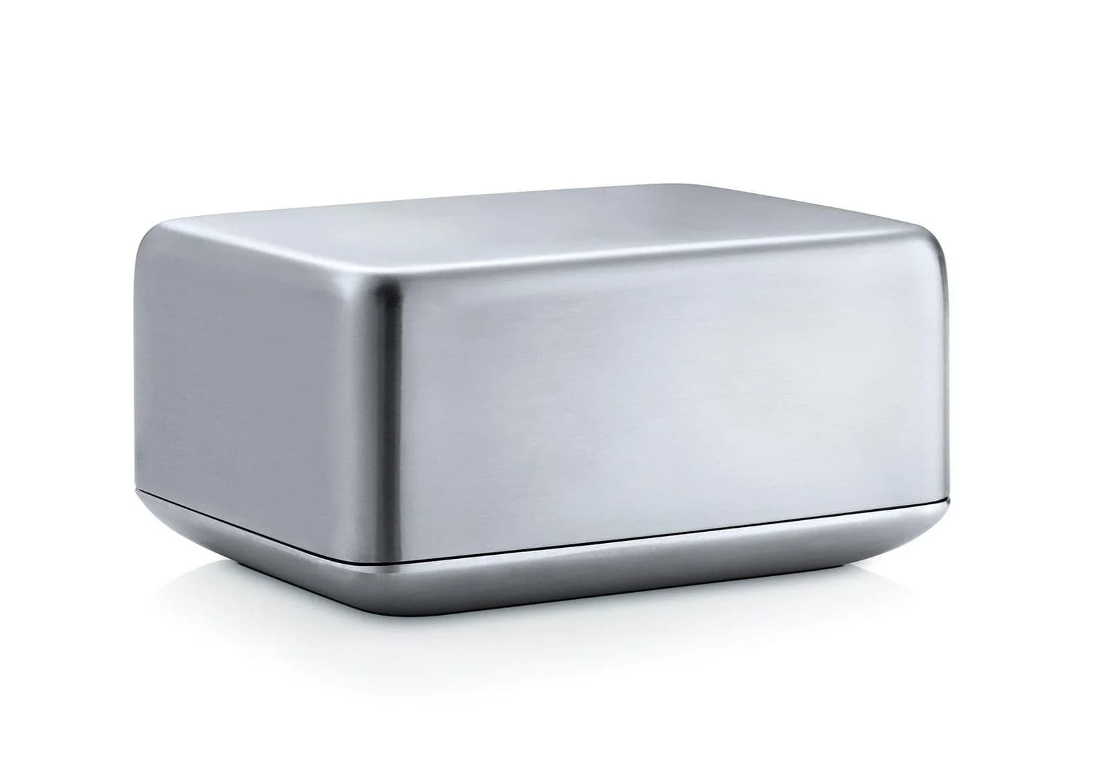 Butterdose BLOMUS BASIC silber Edelstahl