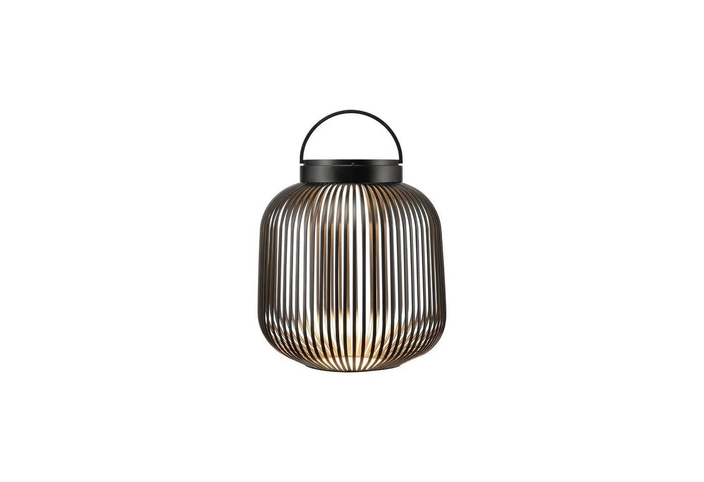 blomus LED Laterne LITO Mobile Outdoor Akku Leuchte Schwarz Dimmbar