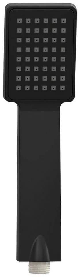 WENKO Duschsystem Cuadro Schwarz mit Regendusche und Handbrause