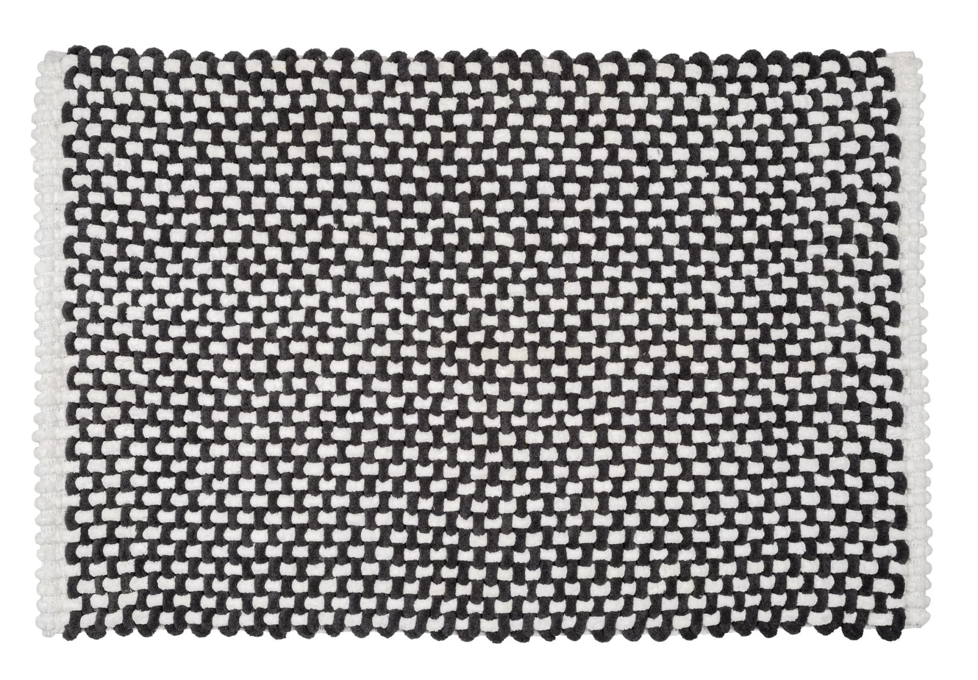WENKO Badematte Covelo Grau 50x80 cm